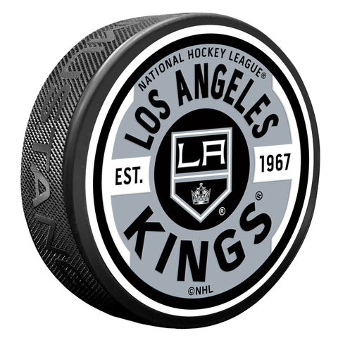 Los Angeles Kings Gear Textured Puck