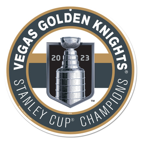 Vegas Golden Knights Stanley Cup Champions Sign - 12