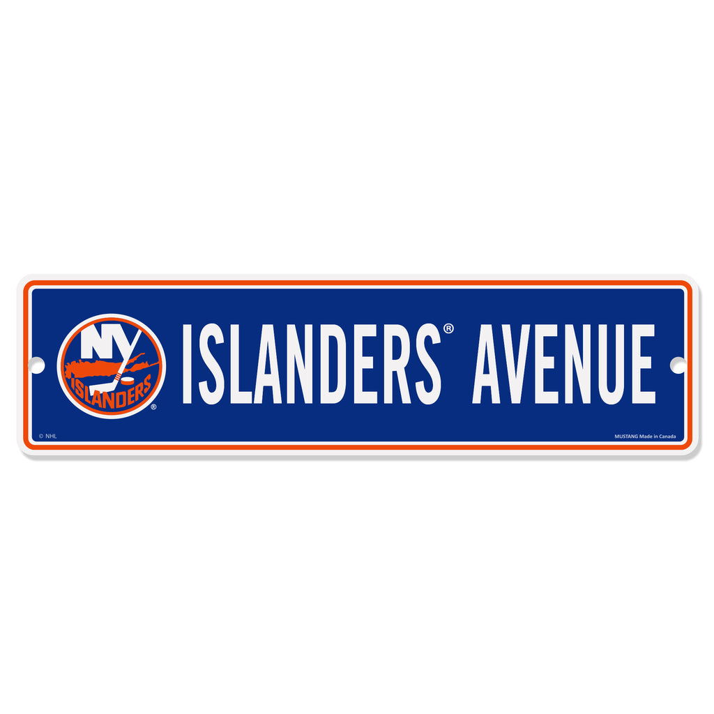 New York Islanders 4x15 Street Sign