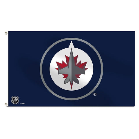 Winnipeg Jets 3' x 5' Single Sided Banner Flag