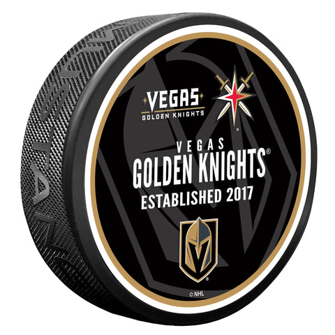 Vegas Golden Knights Heritage Puck