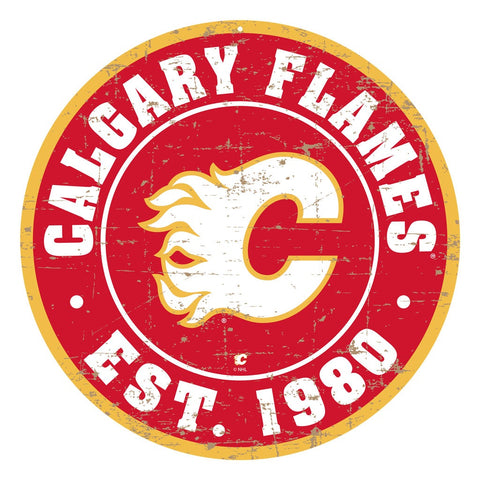 Calgary Flames Wall Sign - 22