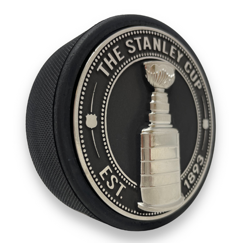Products NHL Stanley Cup Puck - 3D Silver Medallion