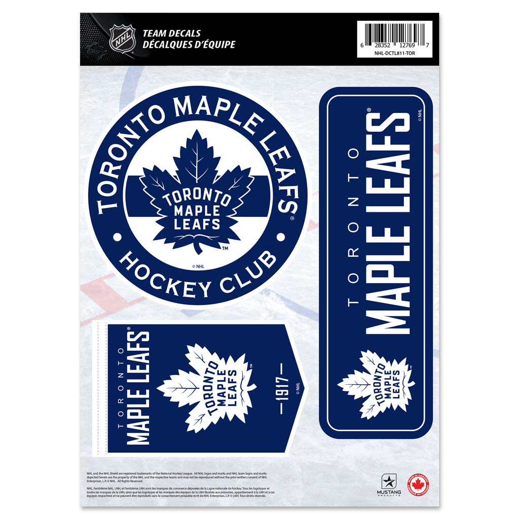 Toronto Maple Leafs Fan Decals Set 8