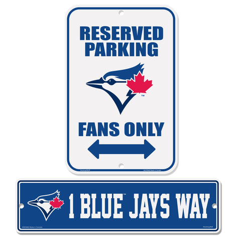 Toronto Blue Jays Signs - 2 Pack Parking & Street Set