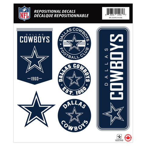 Dallas Cowboys Fan Decal Set - 12