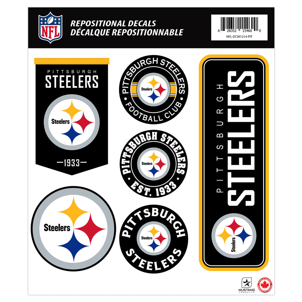 Pittsburgh Steelers Fan Decal Set -12