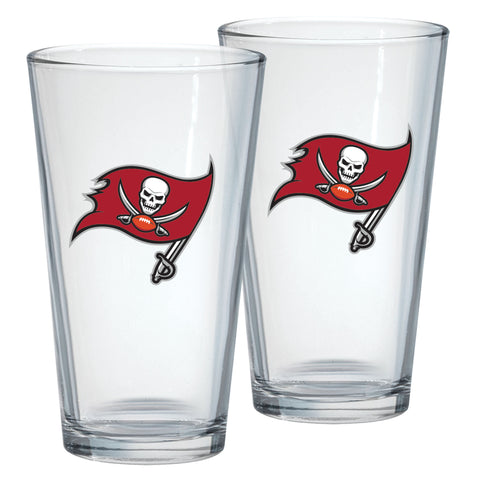 Tampa Bay Buccaneers 2pk Mixing Glasses