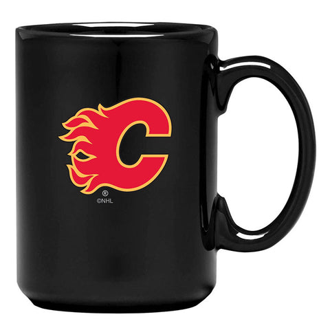 Calgary Flames Black El Grande Mug