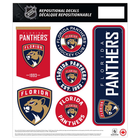 Florida Panthers Fan Decal Set - 12