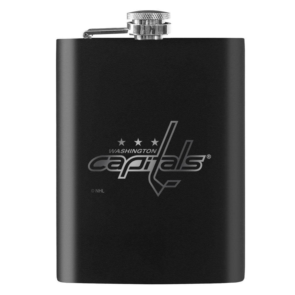 Washington Capitals Laser Etched 8oz Flask