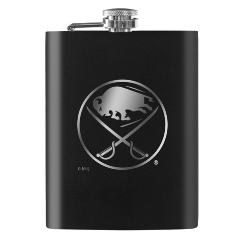 Buffalo Sabres Jackets 8oz Laser Etched Flask