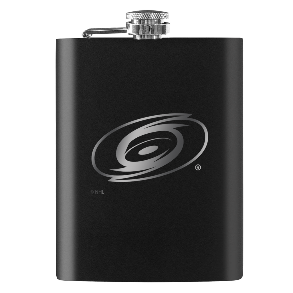 Carolina Hurricanes 8oz Laser Etched Flask