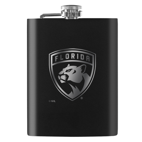 Florida Panthers 8oz Laser Etched Flask