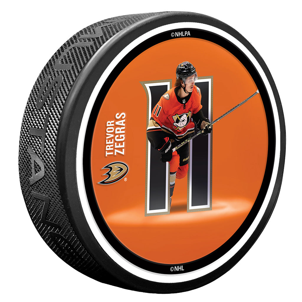 Trevor Zegras Puck - Breakout Series