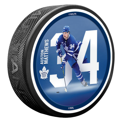 Auston Matthews Puck - Breakout Series