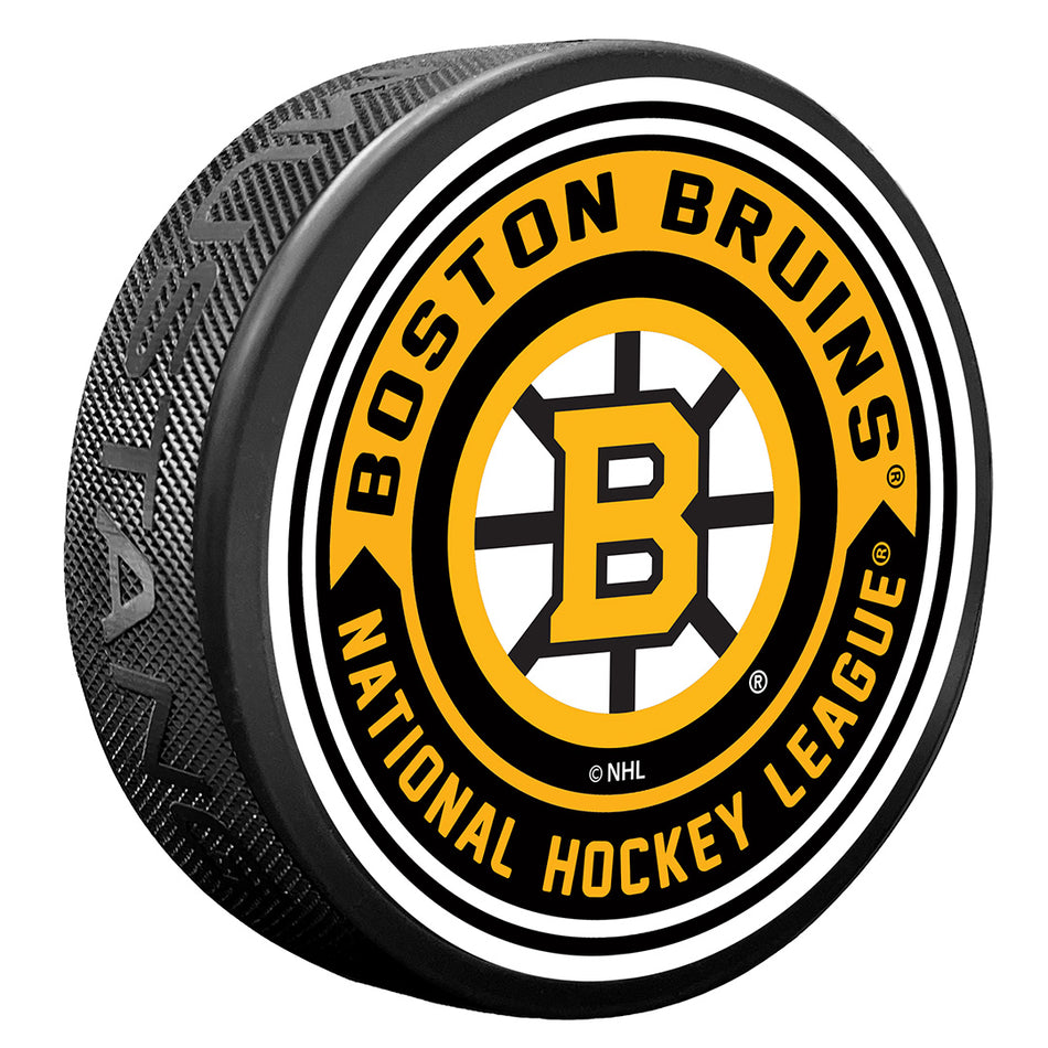 Textured Puck | Boston Bruins | Arrow