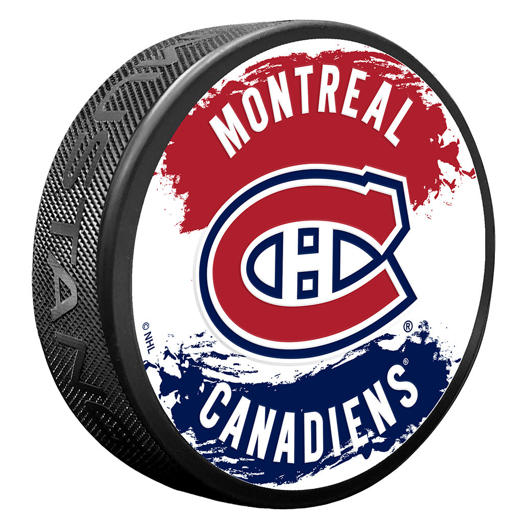 Montreal Canadiens Puck - Splash