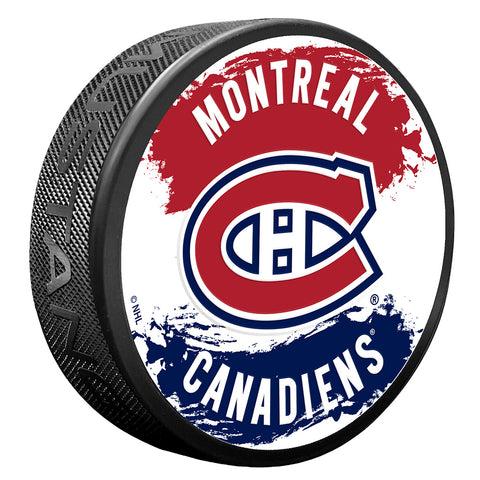 Montreal Canadiens Puck - Splash