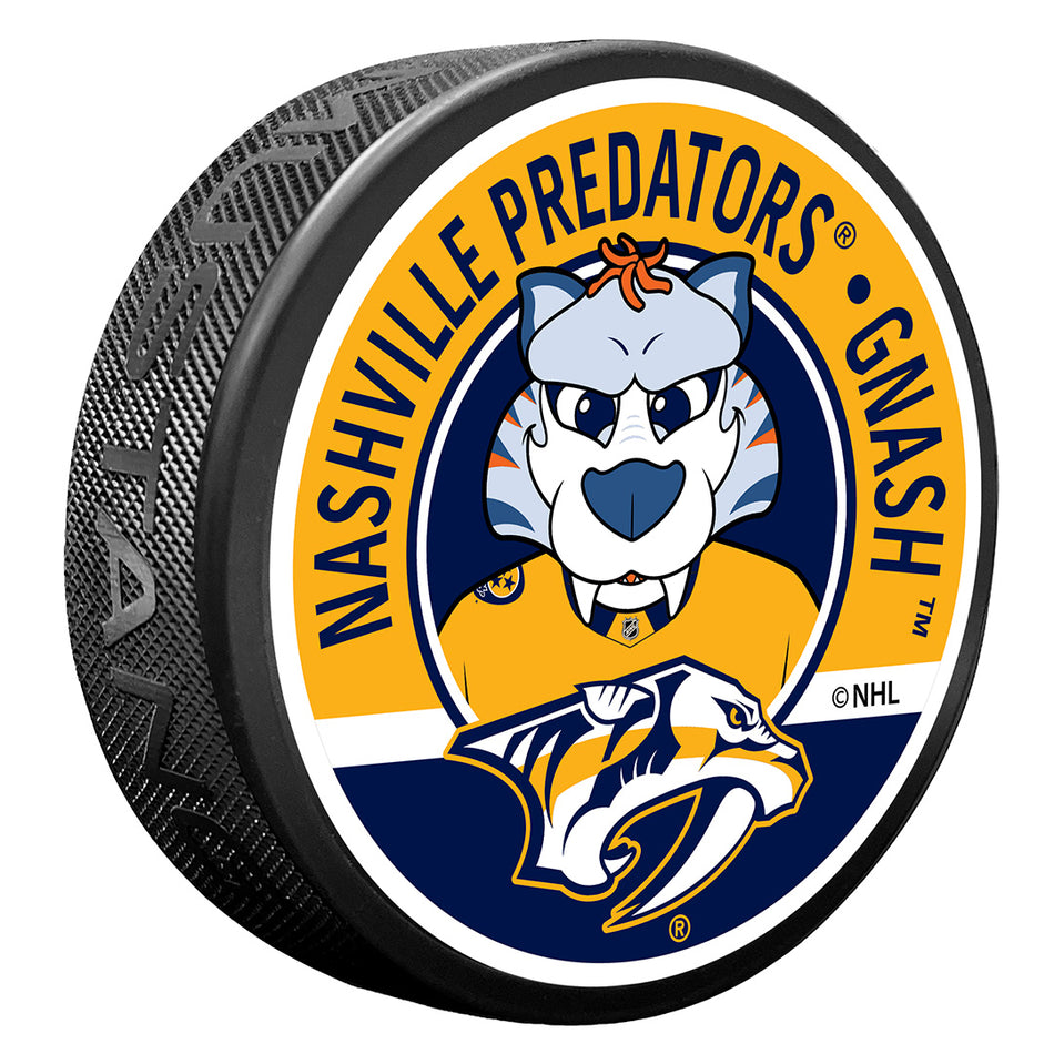 Textured Puck | Nashville Predators | Mascot - Gnash