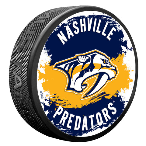 Nashville Predators Puck - Splash