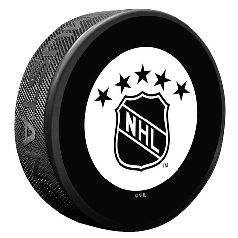 NHL Shield Vintage Classic Textured Puck - 1950