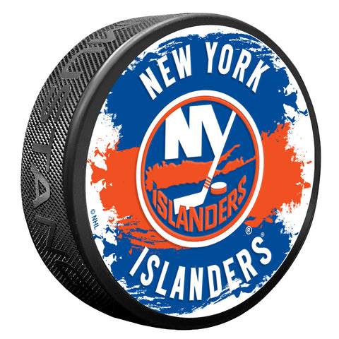 New York Islanders Puck - Splash