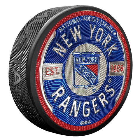 New York Rangers Gear Puck Design Trimflexx
