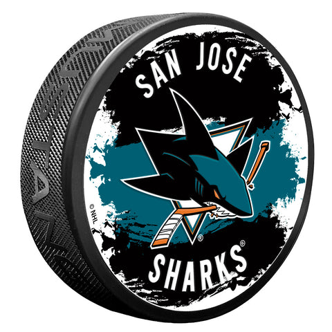 San Jose Sharks Puck - Splash