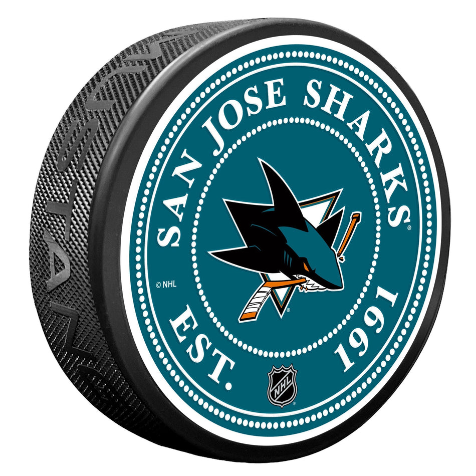 San Jose Sharks Puck - Stud