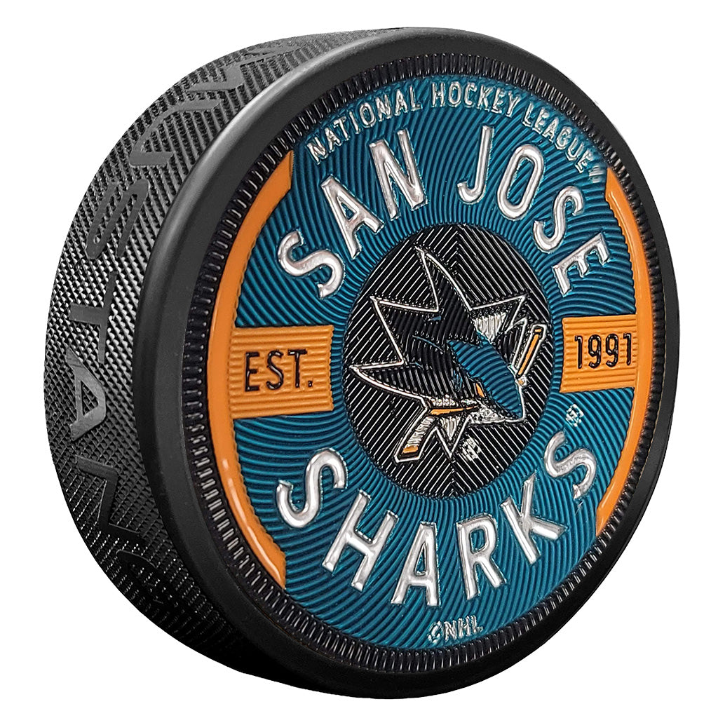 San Jose Sharks Gear Puck Design Trimflexx