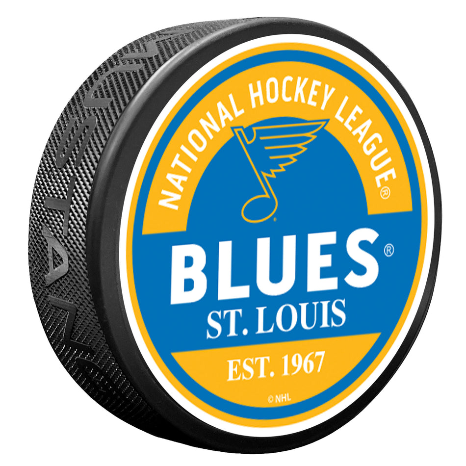 Textured Puck | St. Louis Blues | Block