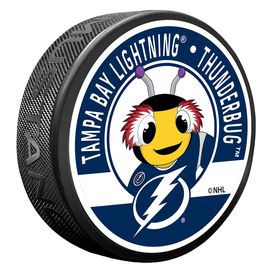 Textured Puck | Tampa Bay Lightning | Mascot - Thunderbug