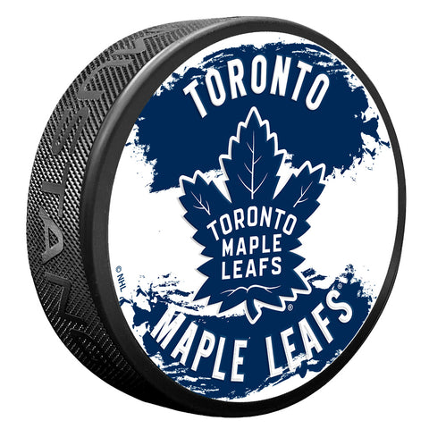 Toronto Maple Leafs Puck - Splash