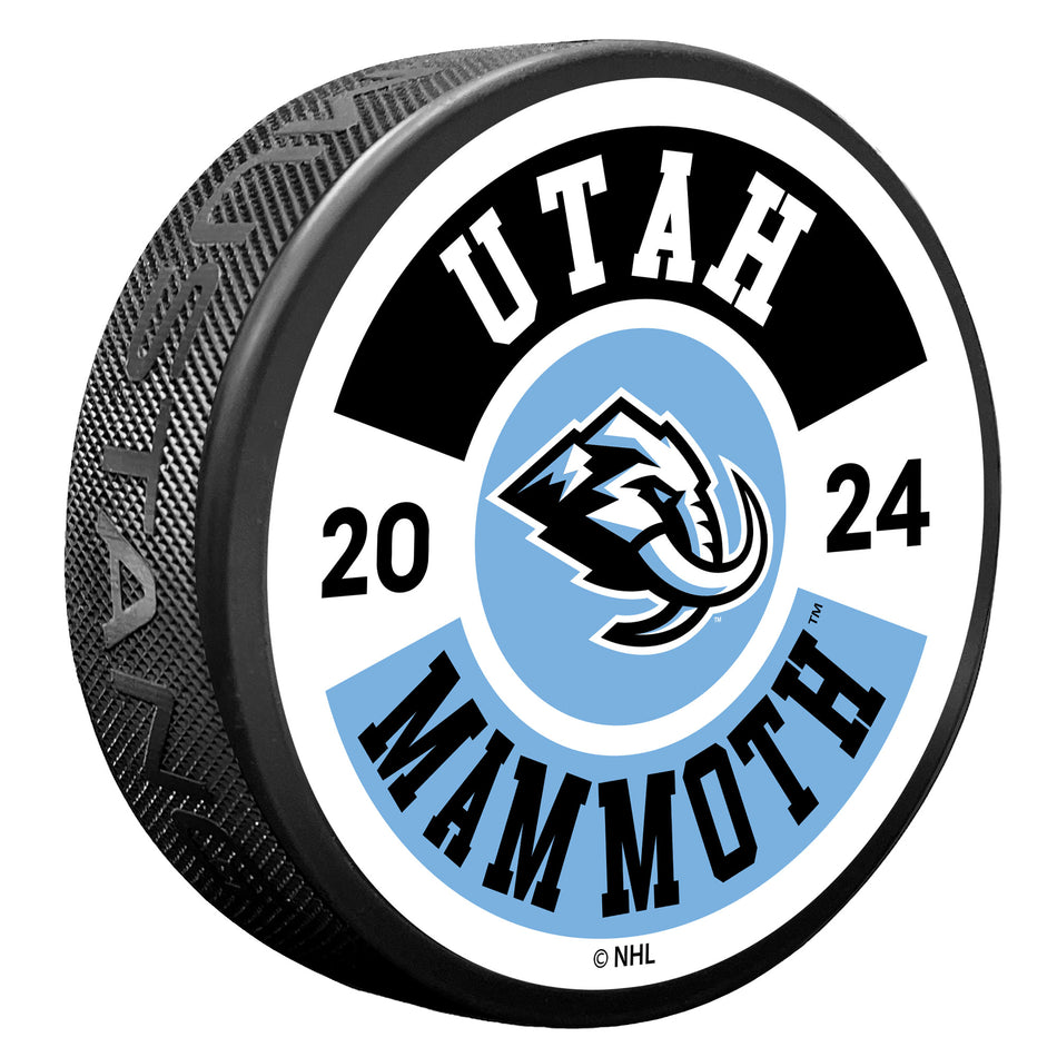 Textured Puck | Utah Mammoth | Cog