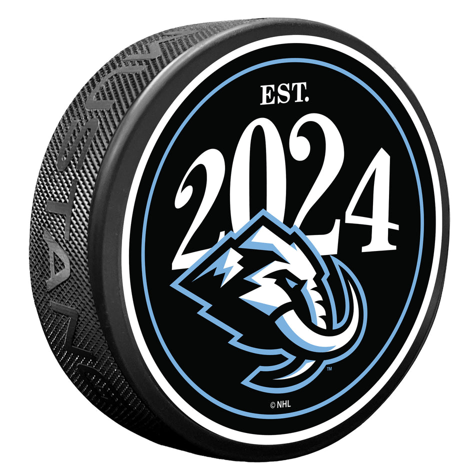 Textured Puck | Utah Mammoth | Founding Year