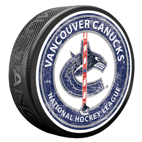 Vancouver Canucks Center Ice Puck