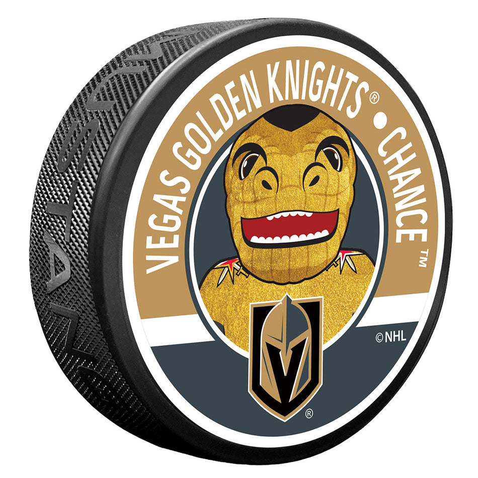 Textured Puck | Vegas Golden Knights | Mascot - Chance
