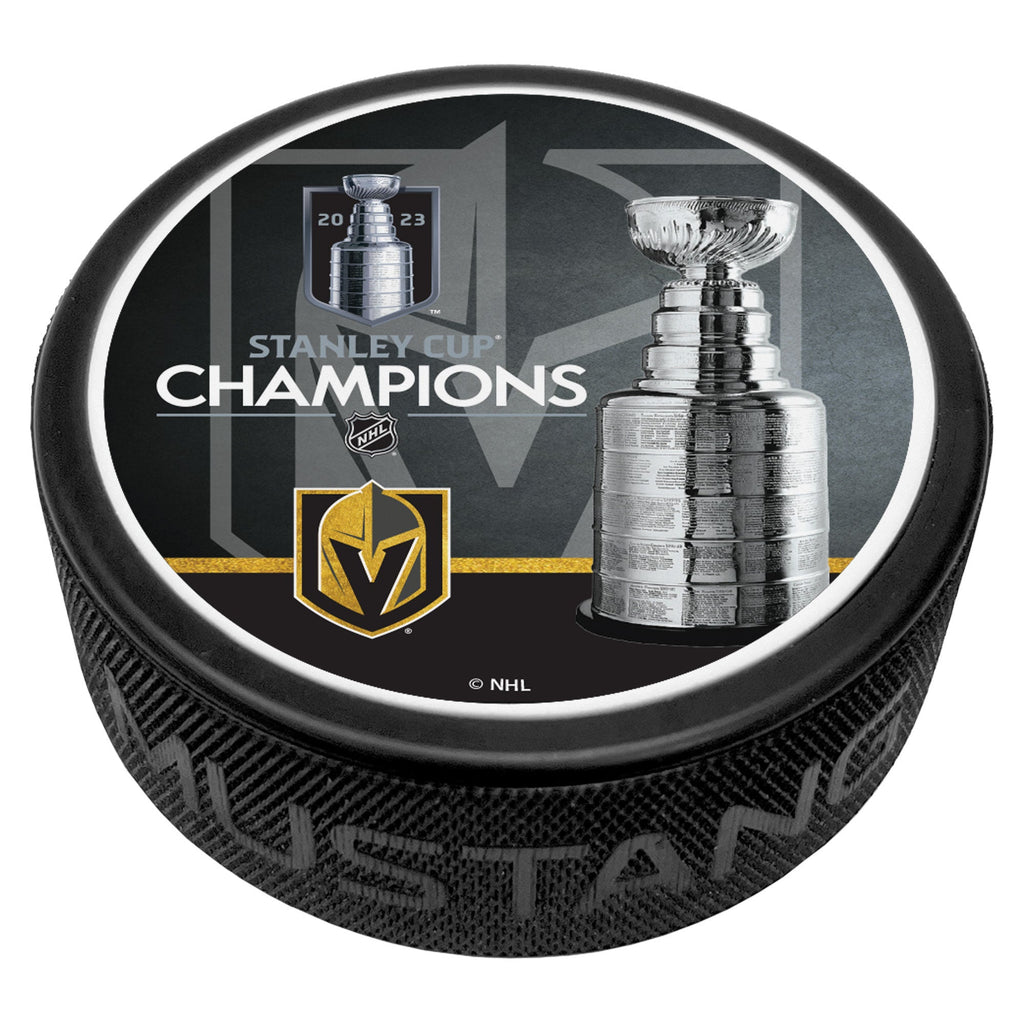 Vegas Golden Knights Stanley Cup Champions Puck