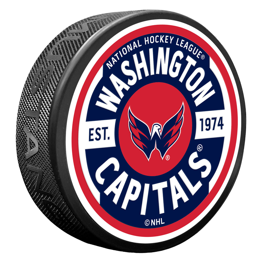 Washington Capitals  Gear Textured Puck