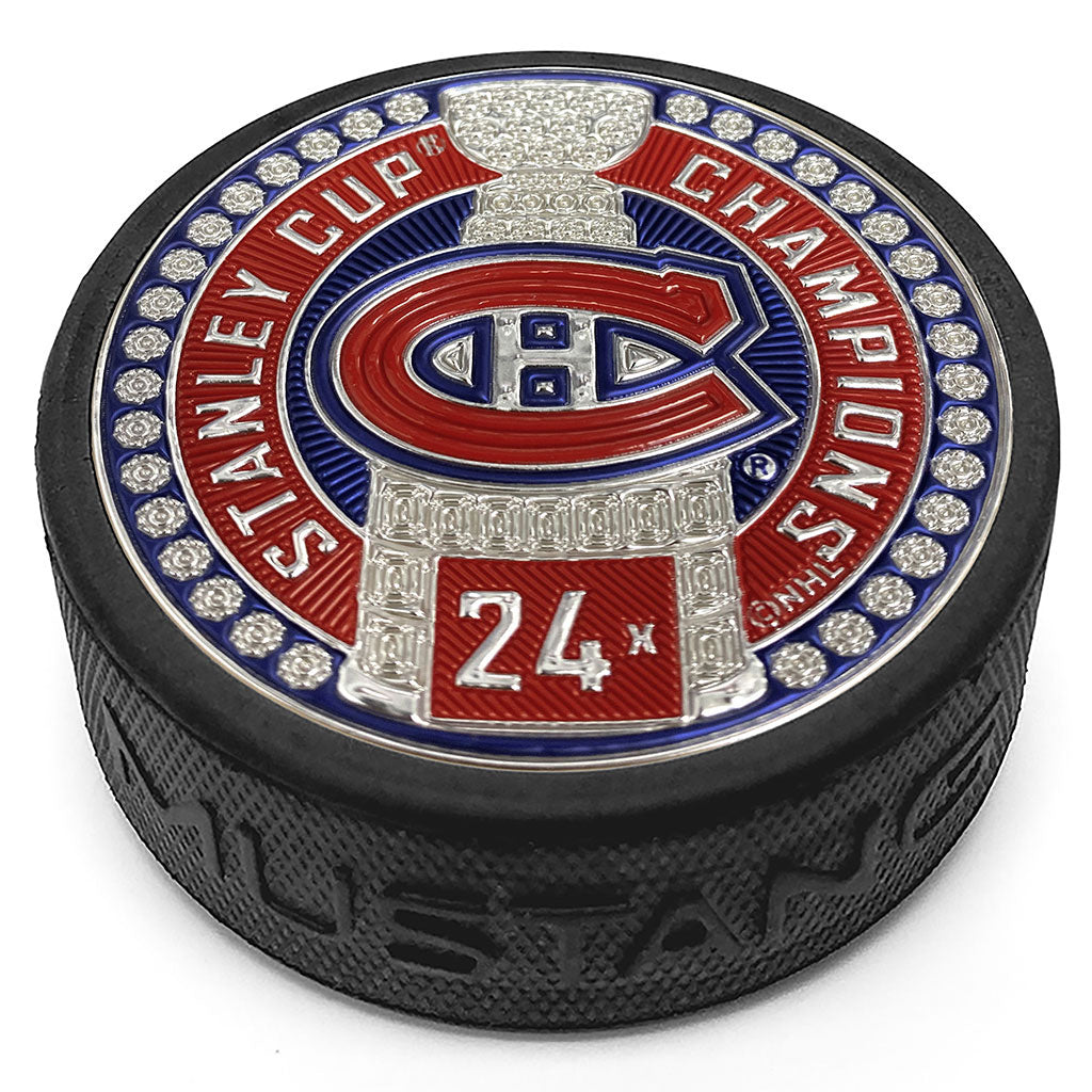 Montreal Canadiens Stanley Cup Dynasty Puck Design Trimflexx