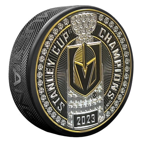 Vegas Golden Knights Stanley Cup Dynasty Puck Design Trimflexx