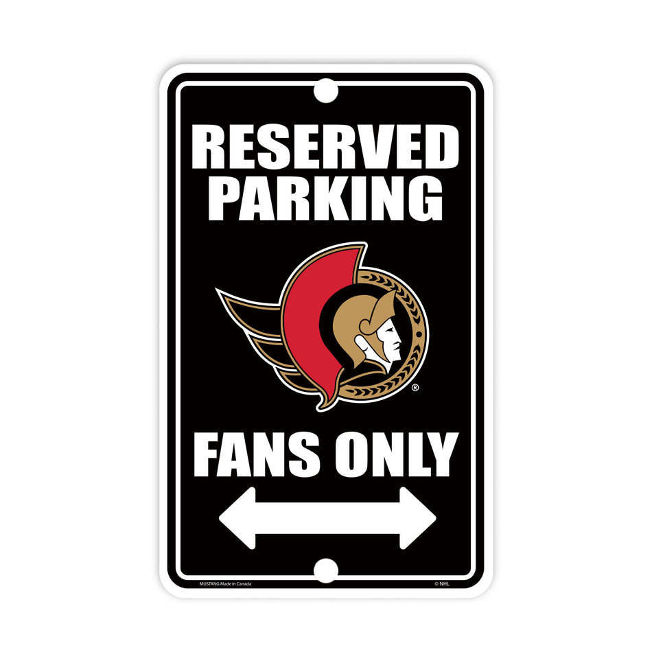 5" x 8" Sign | Ottawa Senators | Fans Only