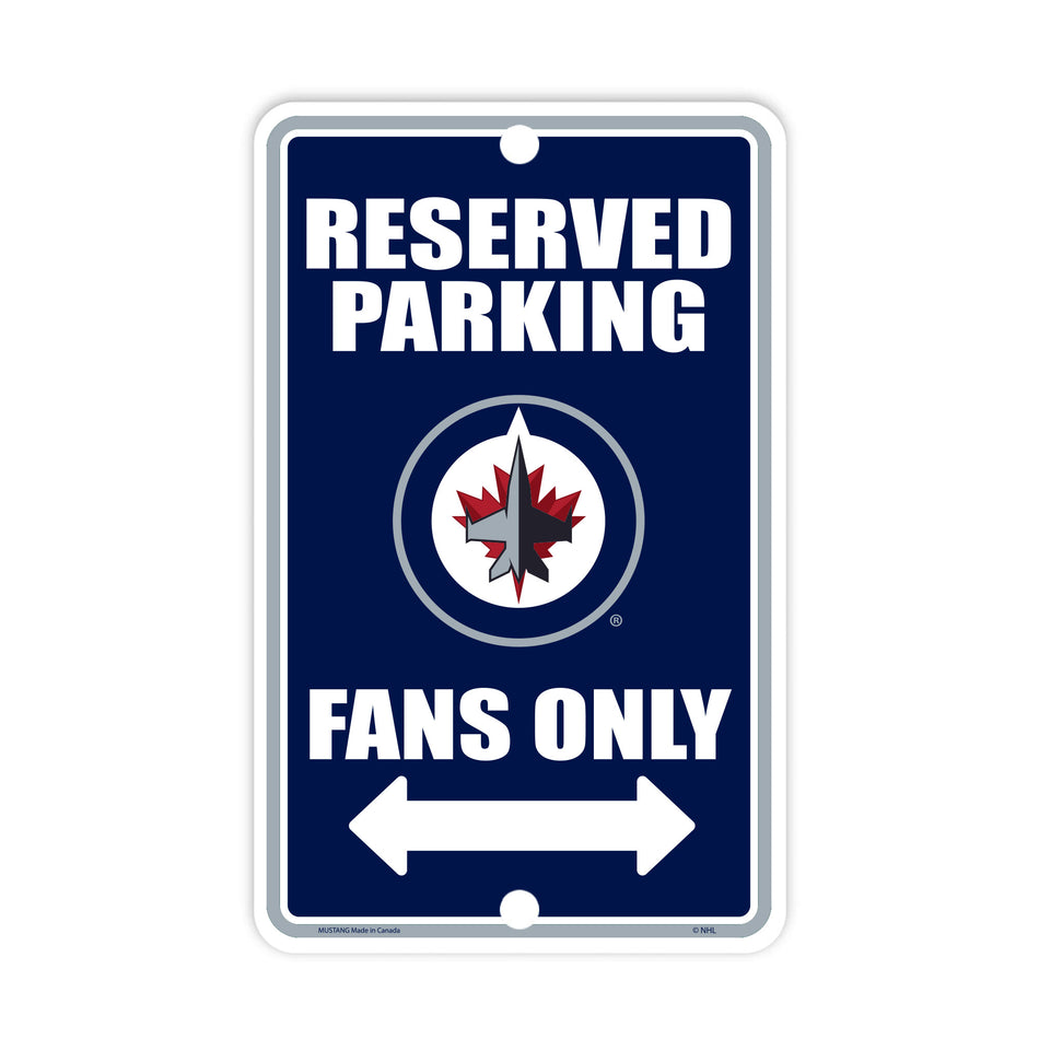 5" x 8" Sign | Winnipeg Jets | Fans Only