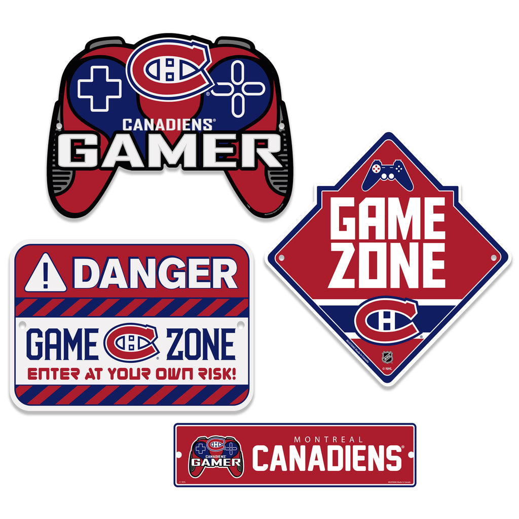 Montreal Canadiens Gaming Sign Set