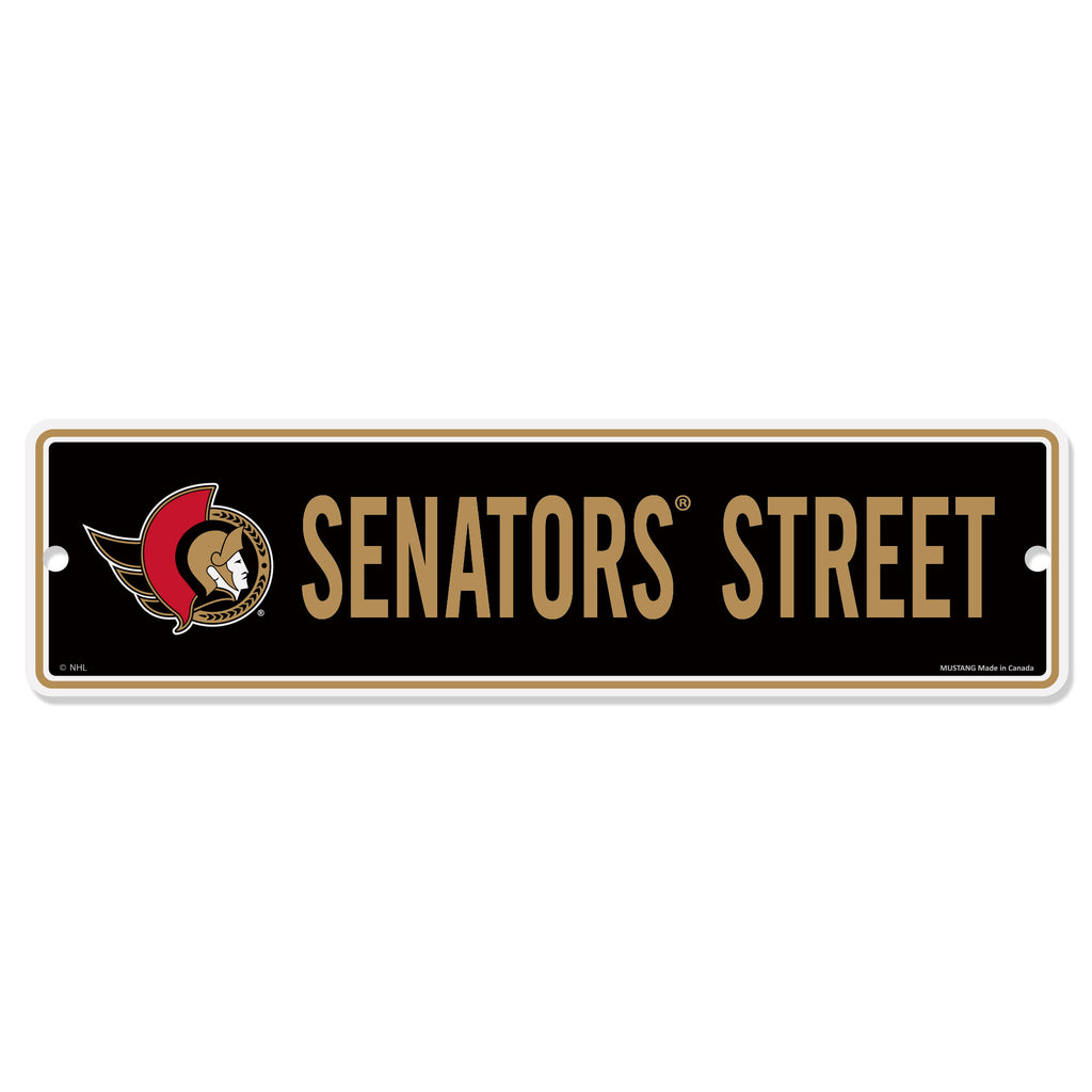 Ottawa Senators 4x15 Street Sign