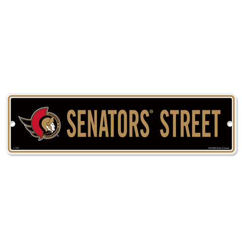 Ottawa Senators 4x15 Street Sign