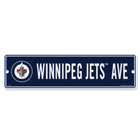 Winnipeg Jets 4x15 Street Sign