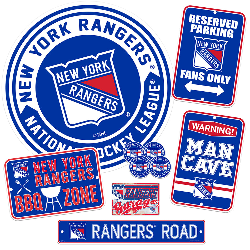 7 Pack Ultimate Sign Set | New York Rangers