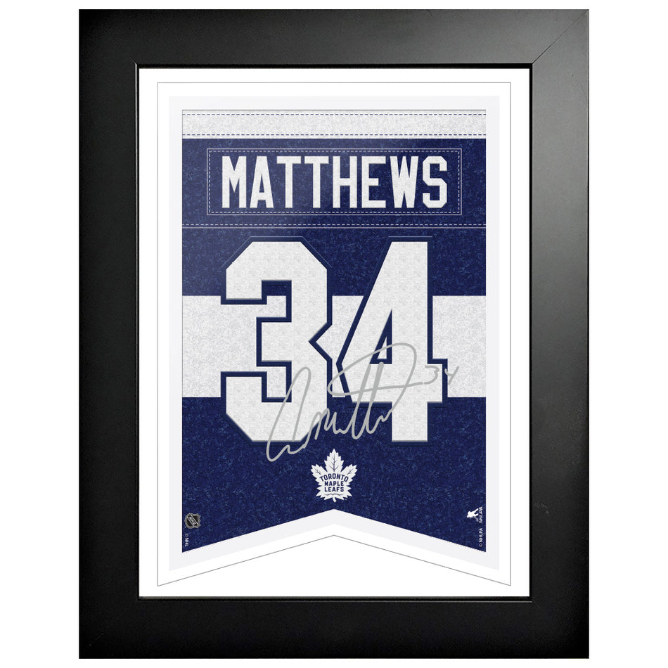 12" x 16" Frame | Toronto Maple Leafs | Auston Matthews | Signature